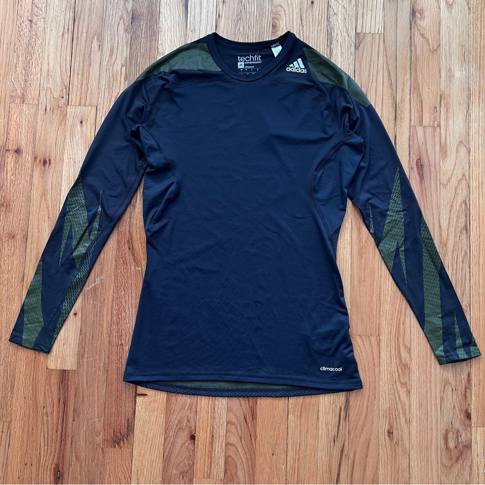Adidas Techfit Long Sleeve Compression Top Size L